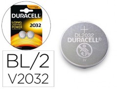 PILHA DURACELL ALCALINA BOTAO CR2032 BLISTER 2 UNIDADES