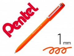 12un ESFEROGRAFICA PENTEL IZEE PONTA DE 1,0MM COM TAMPA LARA