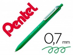 12un ESFEROGRAFICA PENTEL IZEE PONTA DE 0,7MM RETRATIL COR V