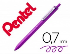 12un ESFEROGRAFICA PENTEL IZEE PONTA DE 0,7MM RETRATIL COR V