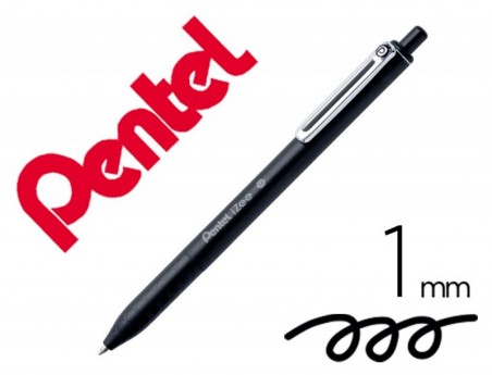 12un ESFEROGRAFICA PENTEL IZEE PONTA DE 1,0MM RETRATIL COR P