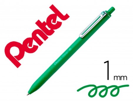 12un ESFEROGRAFICA PENTEL IZEE PONTA DE 1,0MM RETRATIL COR V