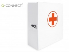 CAIXA DE PRIMEIROS SOCORROS Q-CONNECT METALICA 4 COMPARTIMEN
