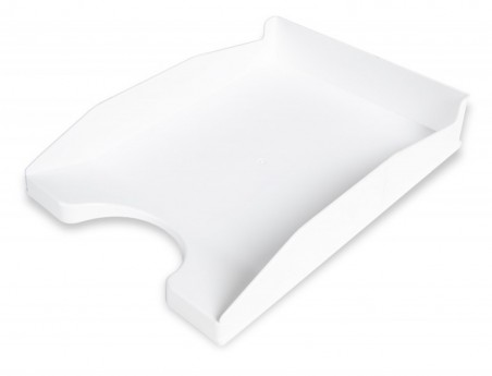 BANDEJA DE SECRETARIA PLASTICO Q-CONNECT BRANCO OPACO