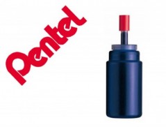 12un CARTUCHO PENTEL DE RECARGA PARA MARCADOR EASYFLO COR AZ