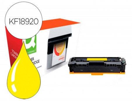 TONER COMPATIVEL Q-CONNECT CANON LBP611Y I-SENSYS LBP610 AMA