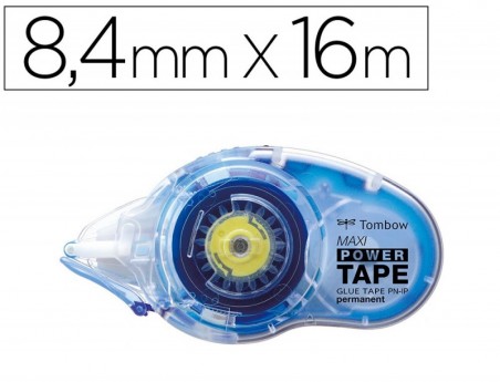 FITA ADESIVA TOMBOW MAXI POWER TAPE PERMANENTE 8,4 MM X 16 M
