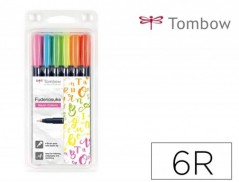 MARCADOR TOMBOW PONTA PINCEL DUAL FUDENOSUKE PONTA DURA TINT