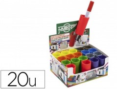 PORTA LAPIS FAIBO MAGNETICO CORES SORTIDAS EXPOSITOR 20 UNID