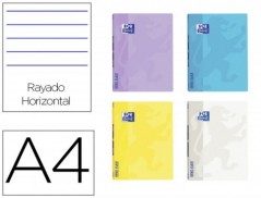 10un CADERNO AGRAFADO OXFORD OPENFLEX CAPA PLASTICO DIN A4 4