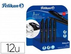 ESFEROGRAFICA PELIKAN JAZZ BLACK DIAMOND EXPOSITOR DE 12 UNI