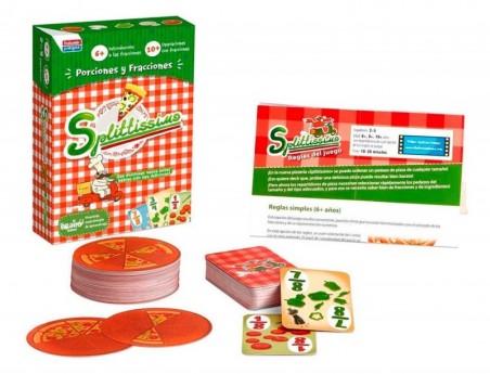 JOGO EDUCATIVO FALOMIR SPLITTISSIMO PORCOES E FRACOES