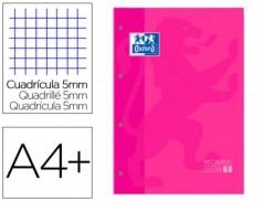 RECARGA COR 1 OXFORD DIN A4+ 80 FOLHAS 90 GR QUADRICULA 5 MM