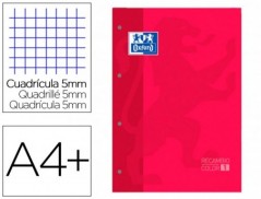 RECARGA COR 1 OXFORD DIN A4+ 80 FOLHAS 90 GR QUADRICULA 5 MM