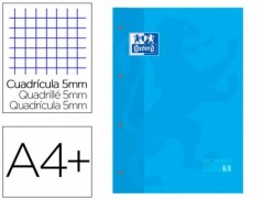 RECARGA COR 1 OXFORD DIN A4+ 80 FOLHAS 90 GR QUADRICULA 5 MM
