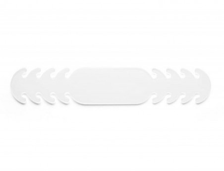 AJUSTADOR MASCARA SILICONE FLEXIVEL 3 POSICOES DE AJUSTE COR