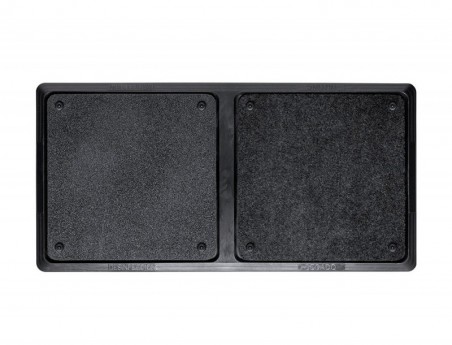 TAPETE DESINFETANTE Q-CONNECT DOIS COMPARTIMENTOS DESINFECAO