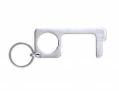 CHAVEIRO HIGIENICO ANTICONTACTO BIGOX ACO INOXIDAVEL 3,20X7,