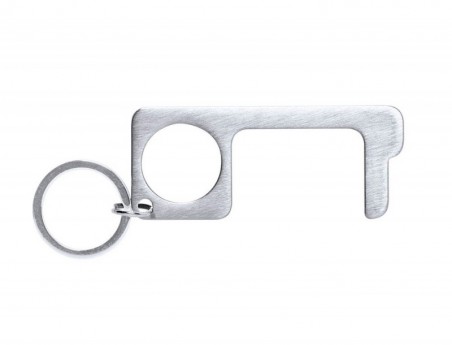 CHAVEIRO HIGIENICO ANTICONTACTO BIGOX ACO INOXIDAVEL 3,20X7,