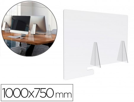 VISOR DE PROTECAO ARCHIVO 2000 DE SECRETARIA METACRILATO TRA