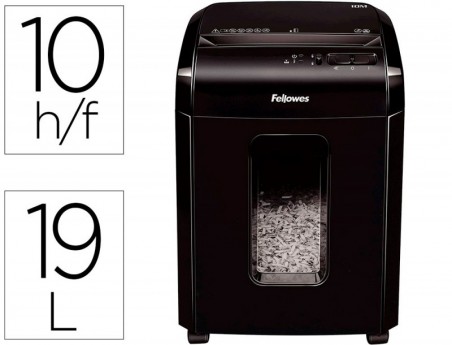 DESTRUIDORA DE DOCUMENTOS FELLOWES 10M CAPACIDADE DE CORTE 1