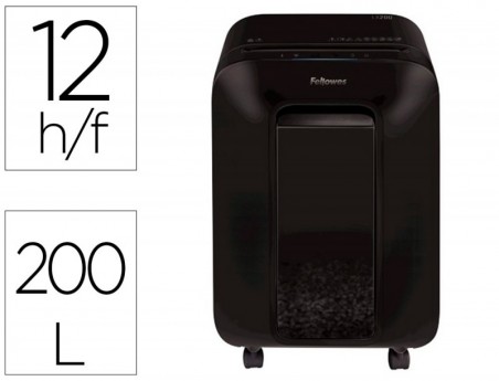 DESTRUIDORA DE DOCUMENTOS FELLOWES LX-200 CAPACIDADEE DE COR