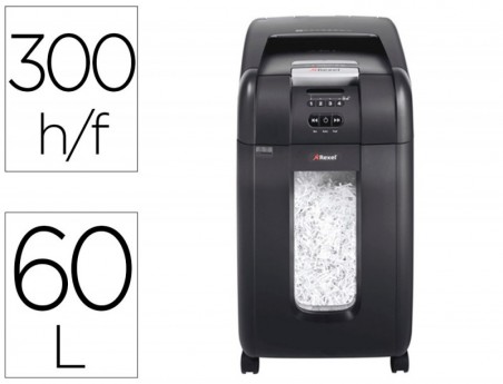 DESTRUIDORA DE DOCUMENTOS REXEL OPTIMUM AUTOFEED+ 300X EU CA