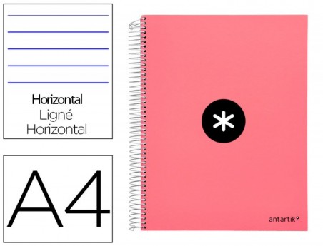 CADERNO ESPIRAL LIDERPAPEL A4 MICRO ANTARTIK CAPA FORRADA 12