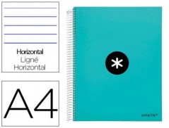 CADERNO ESPIRAL LIDERPAPEL A4 MICRO ANTARTIK CAPA FORRADA 12