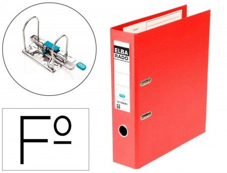 PASTA DE ARQUIVO DE ALAVANCA ELBA CHIC CARTAO FORRADO PVC CO