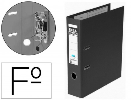 PASTA DE ARQUIVO DE ALAVANCA ELBA CHIC CARTAO FORRADO PVC CO