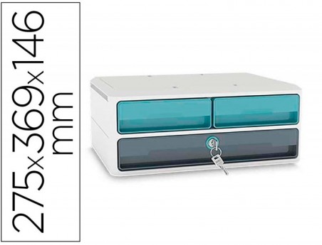 BLOCO CLASSIFICADOR DE GAVETAS CEP MOOV UP RECICLADO 80% COM