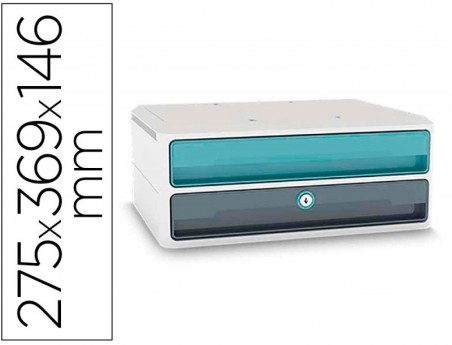 BLOCO CLASSIFICADOR DE GAVETAS CEP MOOV UP RECICLADO 80% COM