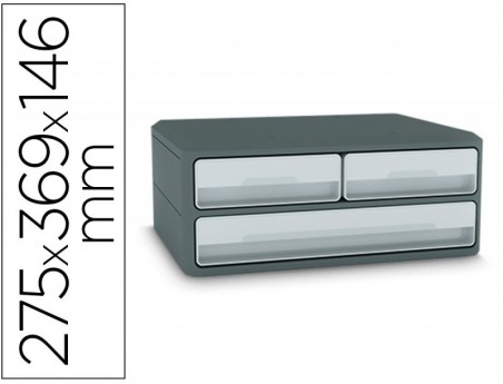 BLOCO CLASSIFICADOR DE GAVETAS CEP MOOV UP RECICLADO 80% 3 G