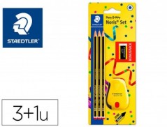 LAPICES DE GRAFITO STAEDTLER NORIS N.2 HB BLISTER PROMOCIONA