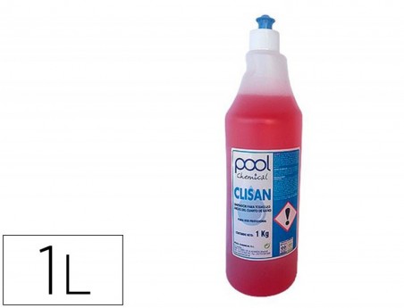 LIQUIDO DE LIMPEZA CASAS DE BANHO POOL CHEMICAL CLISAN ANTIC