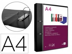 PASTA CANGURU LIDERPAPEL POLIPROPILENO DIN A4 2 ANEIS 40 MM