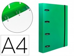 PASTA LIDERPAPEL COM RECARGA POLIPROPILENO DIN A4 4 ANEIS 25