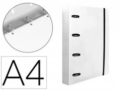 PASTA LIDERPAPEL COM RECARGA POLIPROPILENO DIN A4 4 ANEIS 40