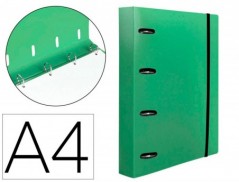 PASTA LIDERPAPEL COM RECARGA POLIPROPILENO DIN A4 4 ANEIS 40