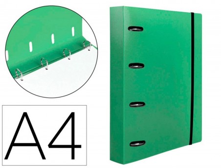 PASTA LIDERPAPEL COM RECARGA POLIPROPILENO DIN A4 4 ANEIS 40