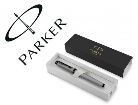 CANETA PARKER IM MATTE CINZA APARO F