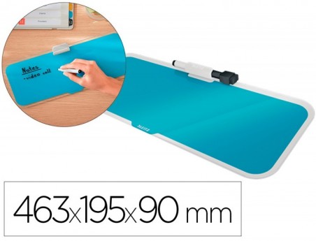 QUADRO BRANCO DE VIDRO PARA SECRETARIA LEITZ COSY COM MARCAD