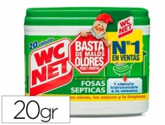 ELIMINA OLORES WC NET FOSAS SEPTICAS CAPSULA DE 18 GR CAJA D