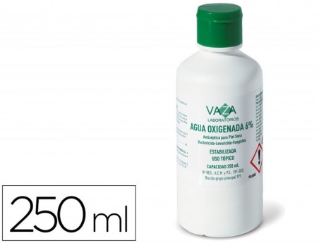 AGUA OXIGENADA VAZA FRASCO DE 250 ML