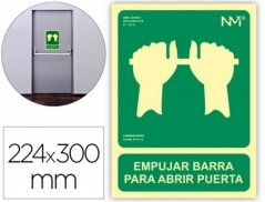 PICTOGRAMA ARCHIVO 2000 EMPURRAR BARRA PARA ABRIR PORTA PVC