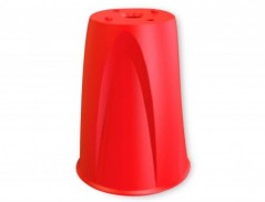 ADAPTADOR PARA CONE FARU VERMELHO ALTURA 120 MM DIAMETRO 90