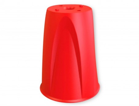 ADAPTADOR PARA CONE FARU VERMELHO ALTURA 120 MM DIAMETRO 90