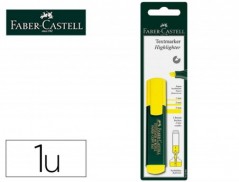 MARCADOR FABER CASTELL FLUORESCENTE TEXTLINER 48-07 AMARELO