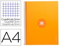 CADERNO ESPIRAL LIDERPAPEL DIN A4 ANTARTIK CAPA FORRADA 80F